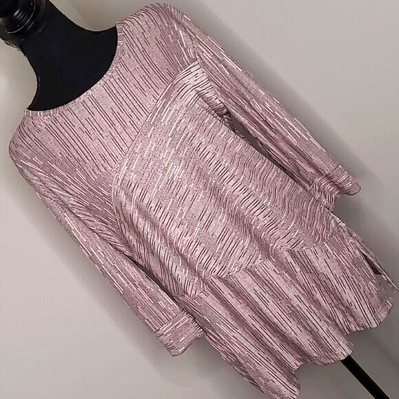 N Touch sz M poly spandex blend  tunic top NWOT - Picture 1 of 9